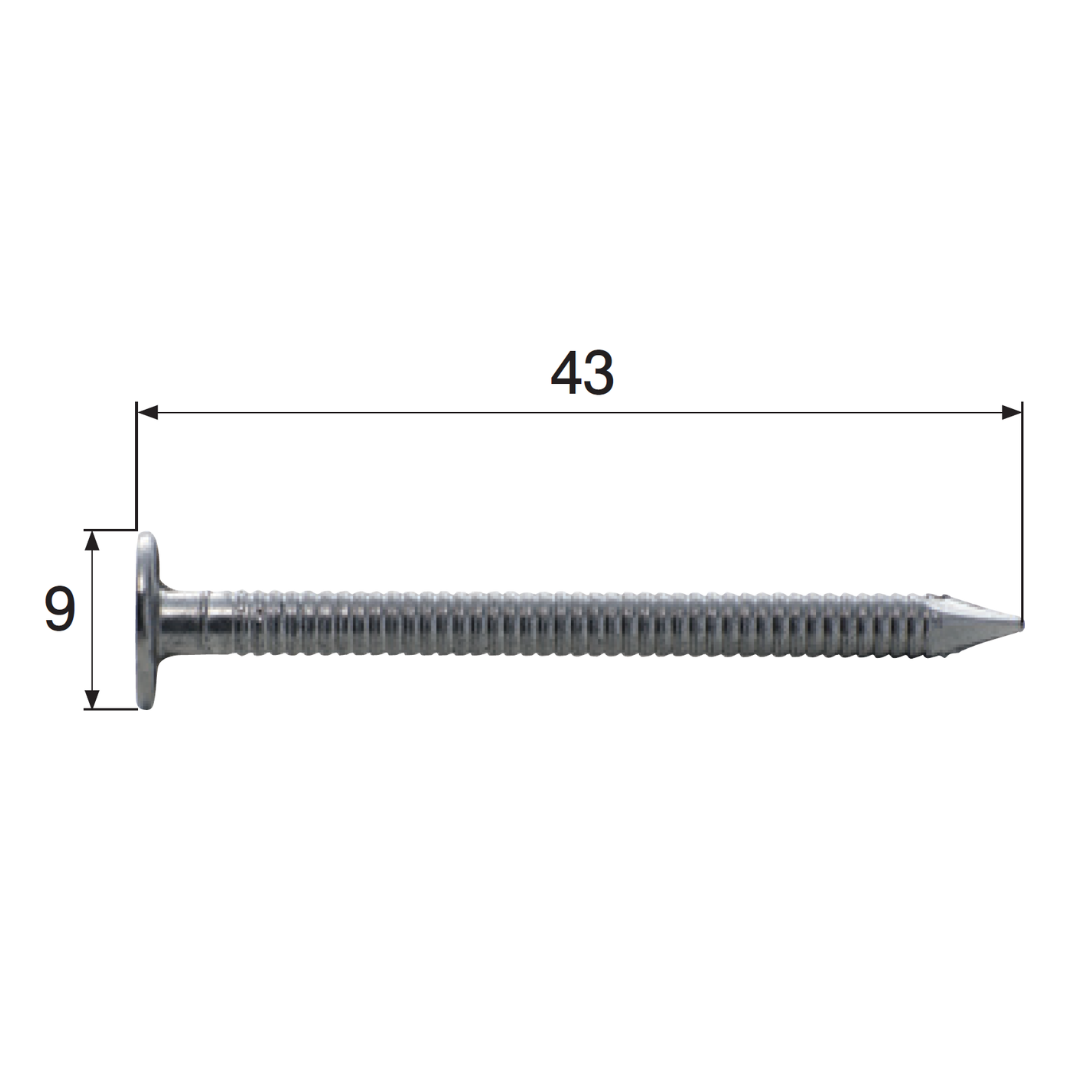 アルマ同質棟材用シングル釘