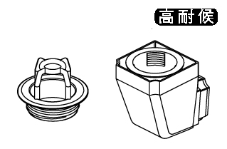 自在ドレン(エルボ)
