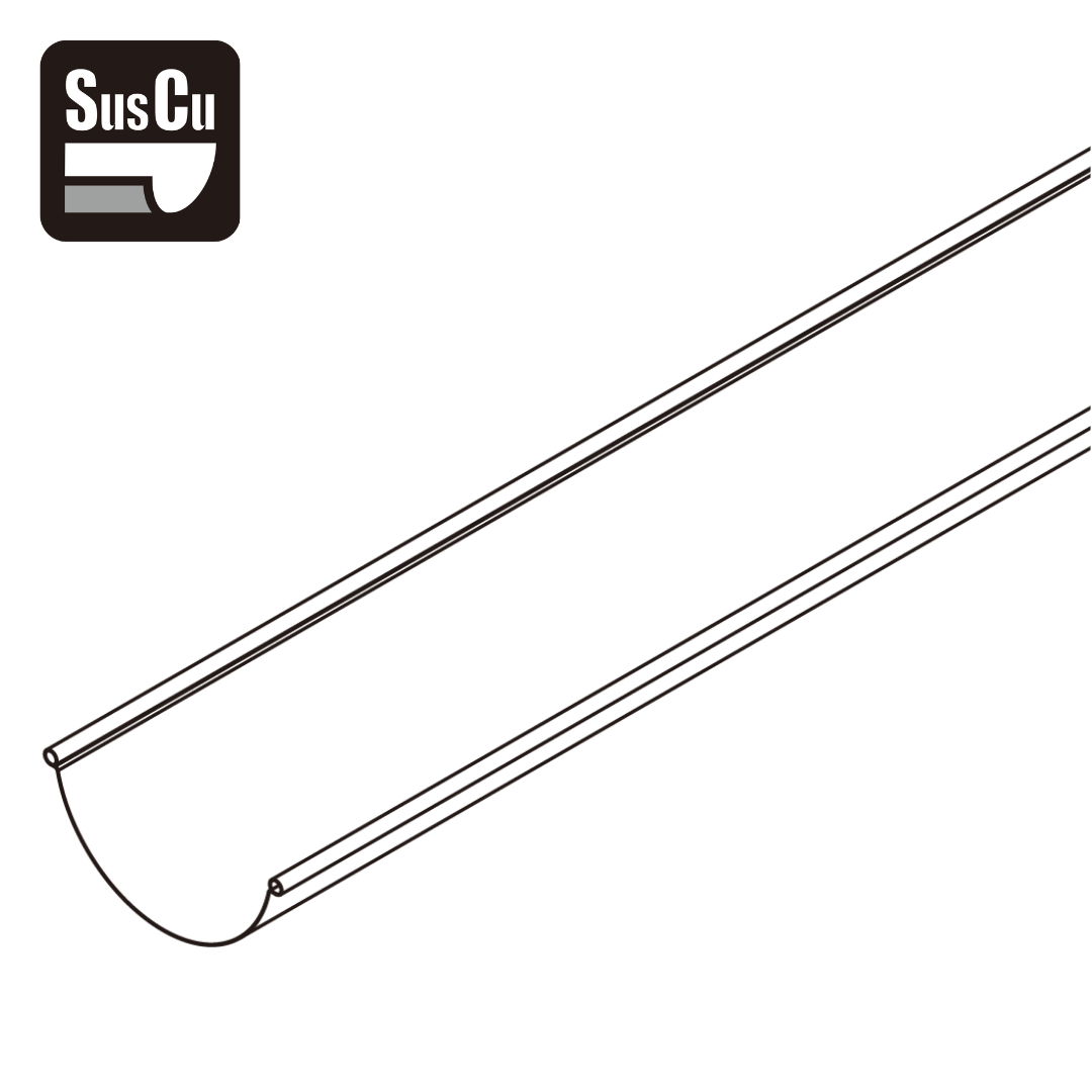 Ｓｕｓｃｕ　軒とい(半丸)